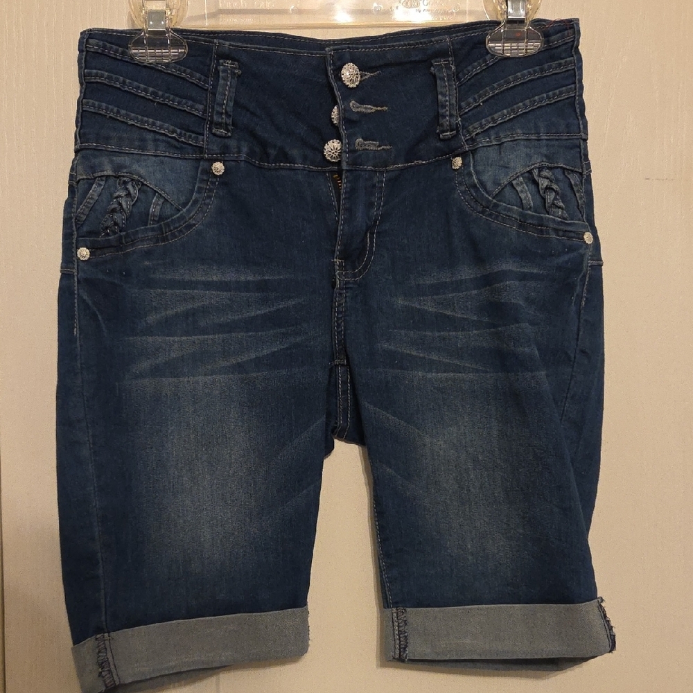 Stylish Blue Denim Shorts